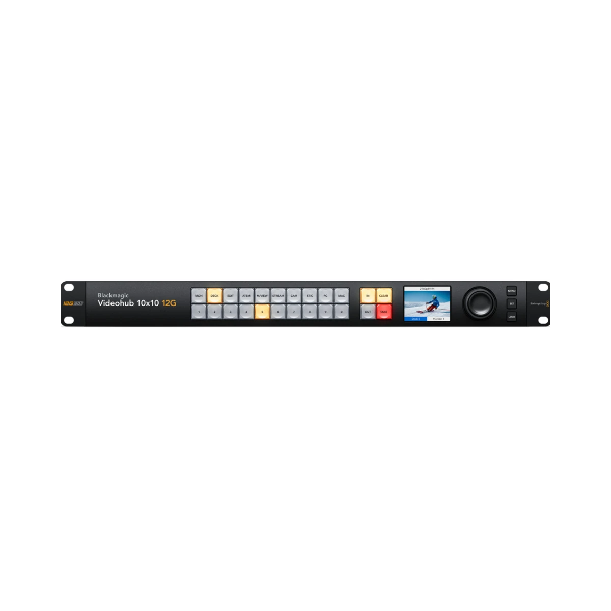 Blackmagic Videohub 10x10 12G Video Router - W-VHS-06