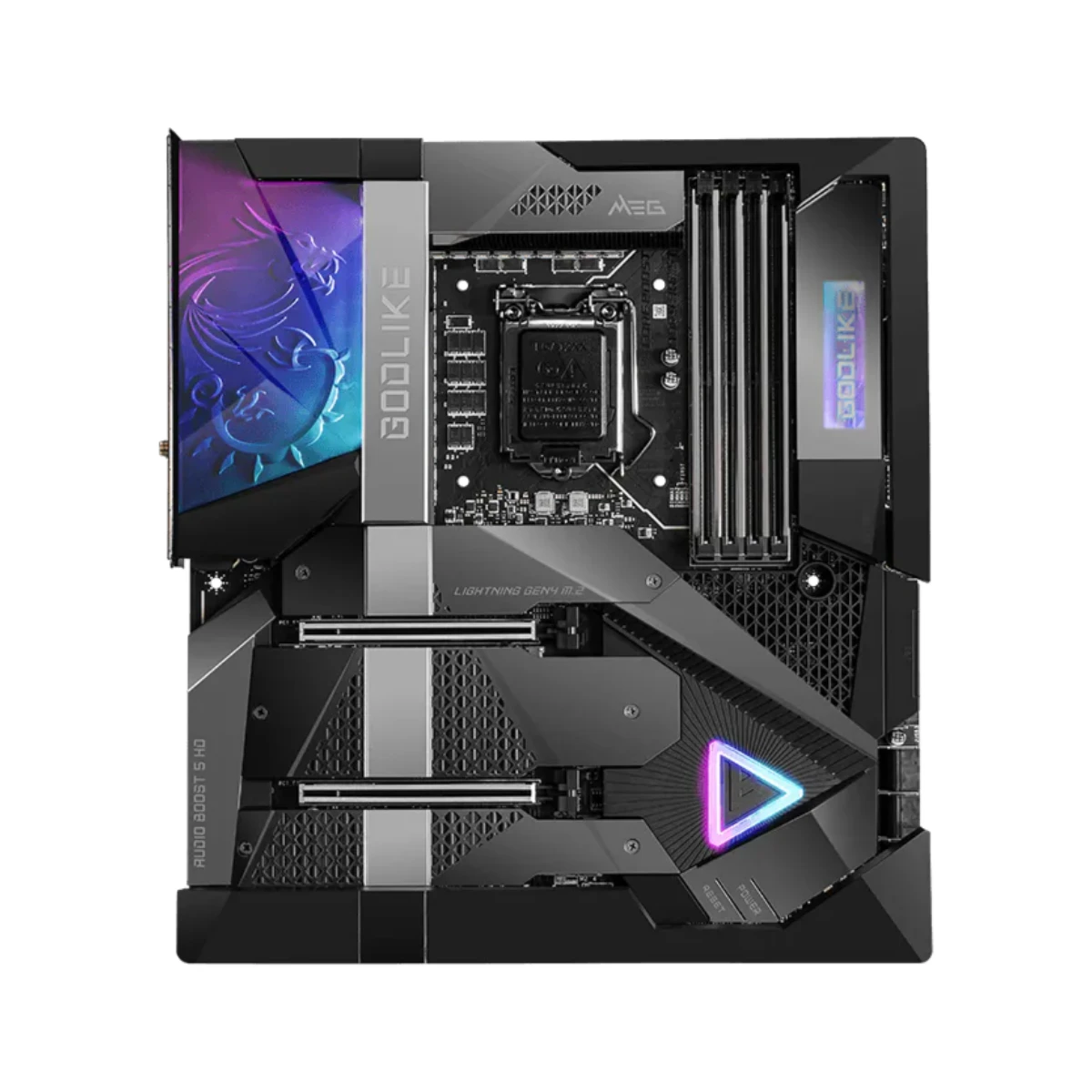 MSI MEG Z590 GODLIKE Intel LGA 1200 E-ATX Motherboard - 911-7D03-002 view 2