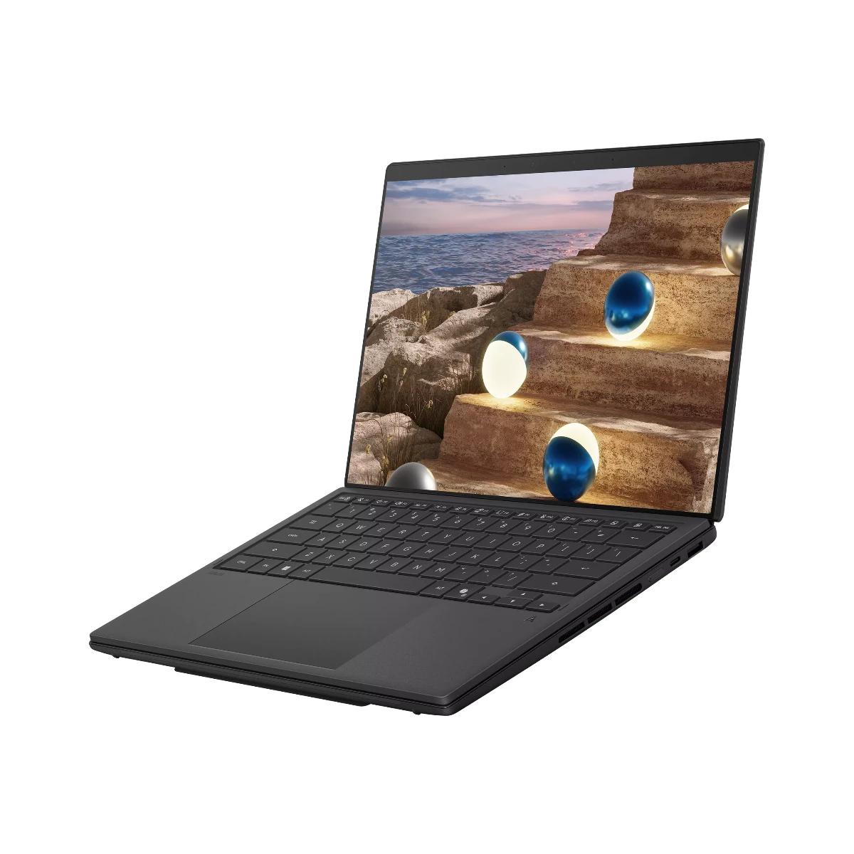 ASUS Zenbook Duo Laptop (Intel Arc Graphics, Intel Core Ultra 7 355, 32GB RAM, 1TB SSD, 14" 3K OLED Touch 144Hz, Windows 11 Home, Gray) - UX8407AA-SN062W view 2