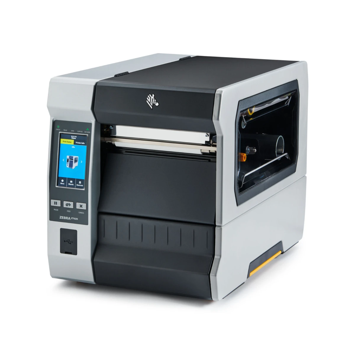 Zebra ZT620 Industrial Barcode Label Printer - ZT62063-T01A100Z view 3