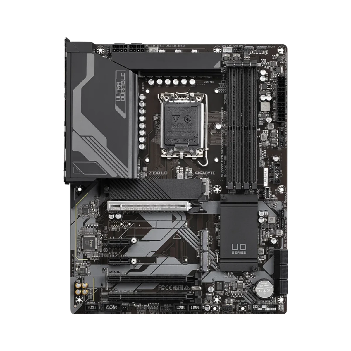 GIGABYTE Z790 UD Intel LGA1700 DDR5 ATX Motherboard - GA-Z790-UD view 2