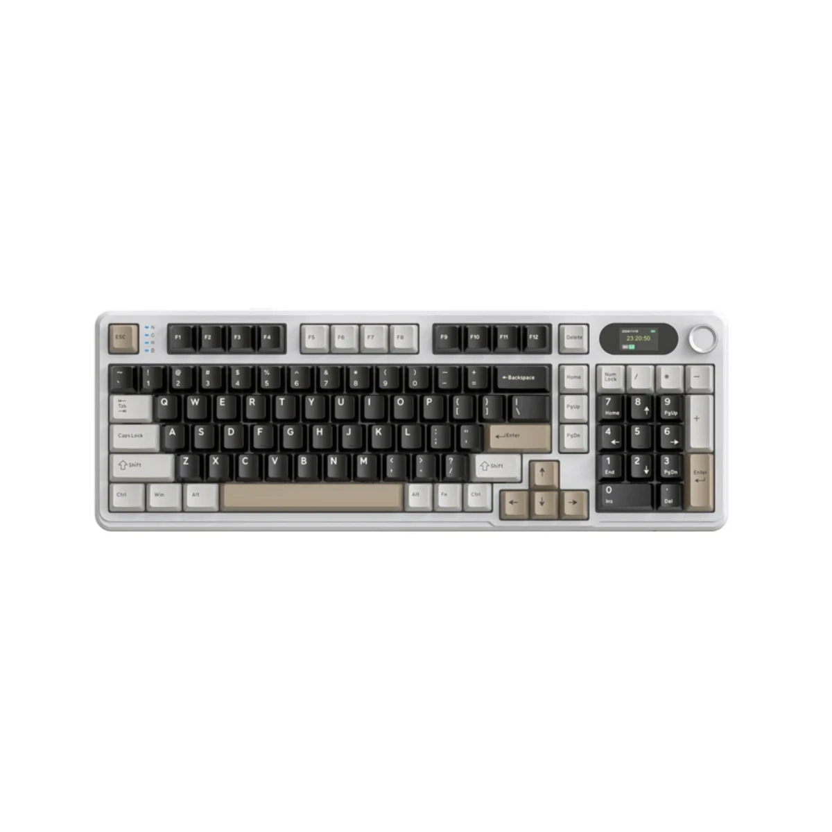 ATTACK SHARK X98 PRO Wireless Gaming Keyboard - Cheese White | AS-99keys