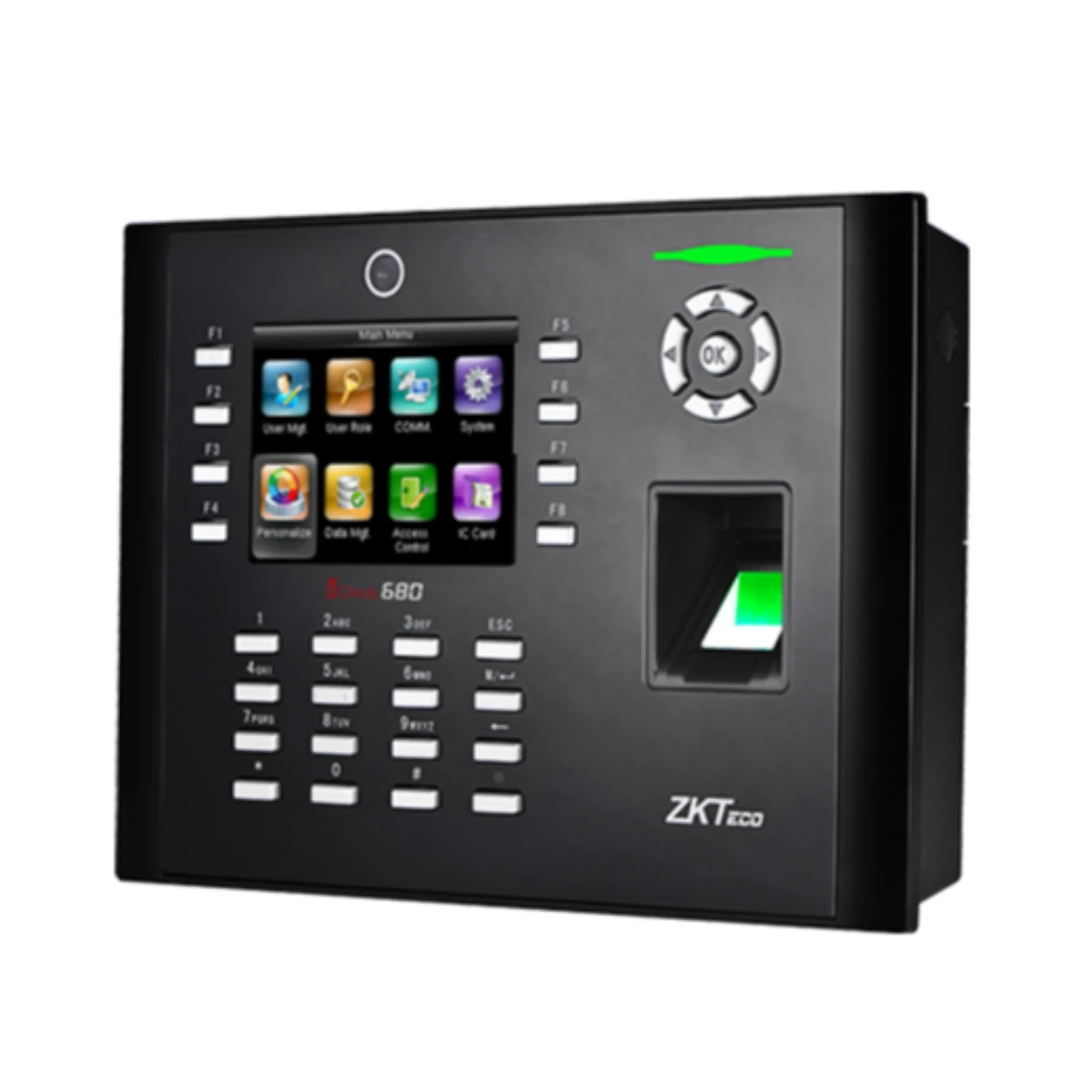 ZKTeco iClock 680 Fingerprint Time Attendance & Access Control Terminal - iClock680 view 2