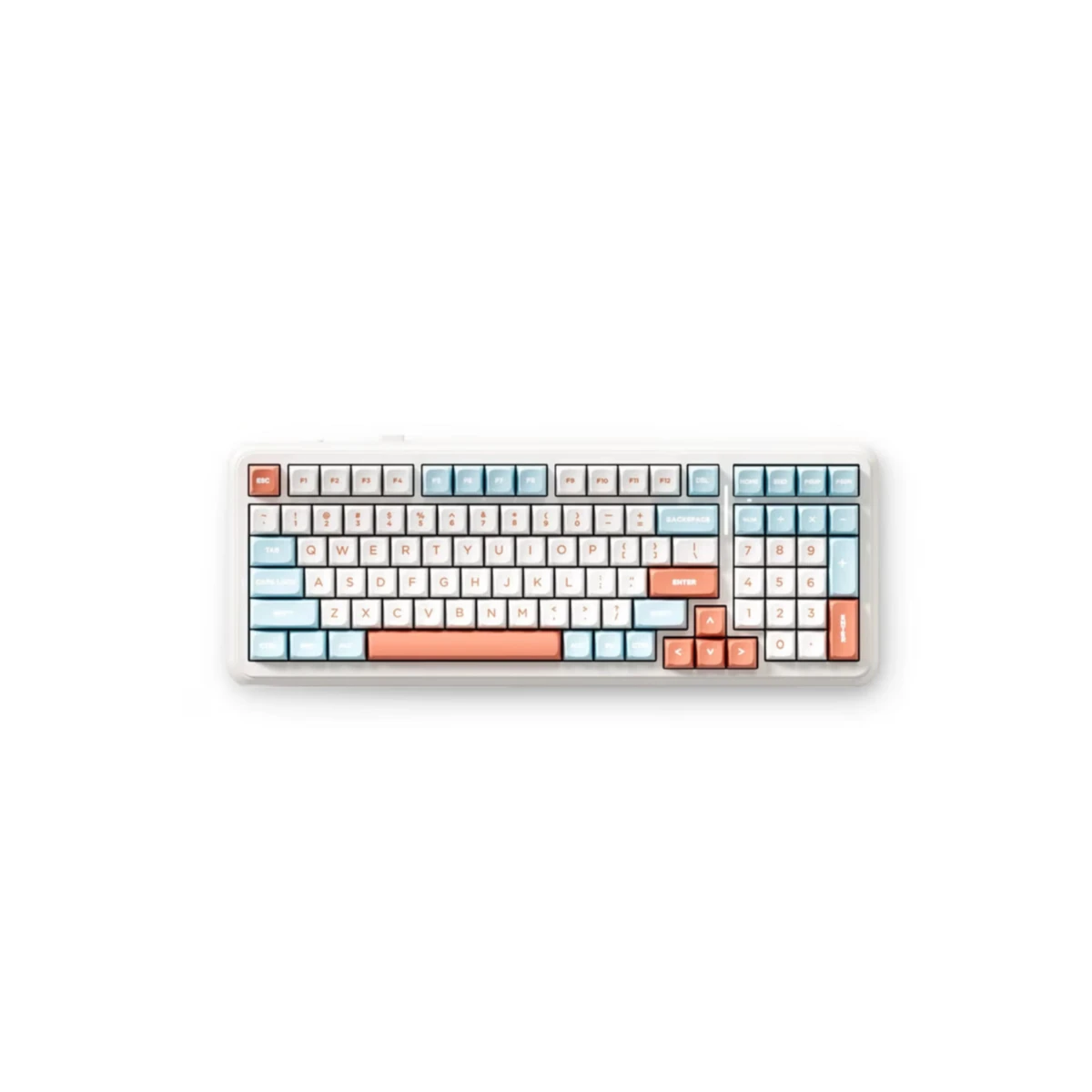 MCHOSE K99 V2 Wireless Icy Creamsicle Switch Mechanical Keyboard - Horizon Orange | MC-K99V2-3 view 2