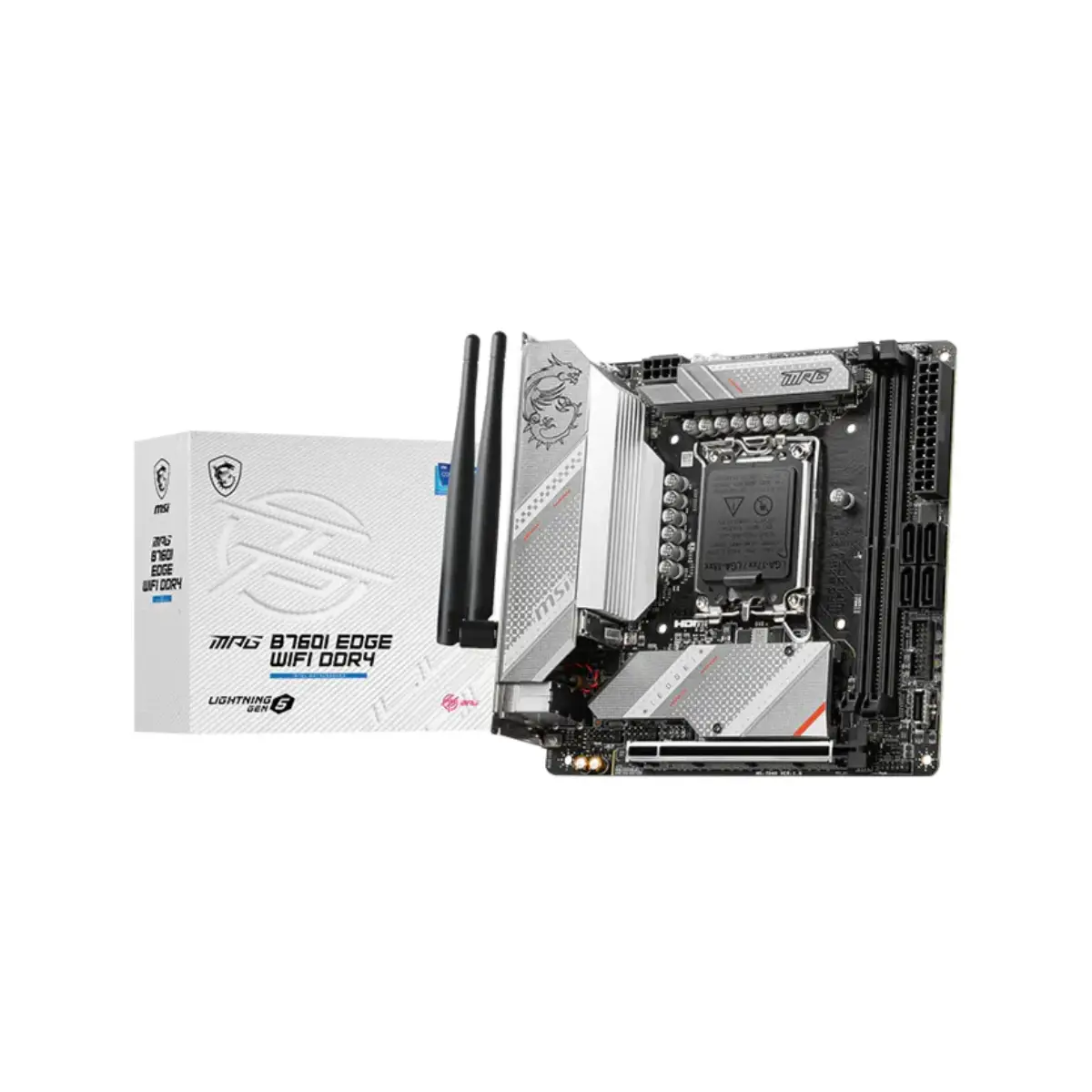 MSI MPG B760I EDGE WiFi DDR4 Mini-ITX Motherboard Intel LGA 1700 - 911-7D40-002