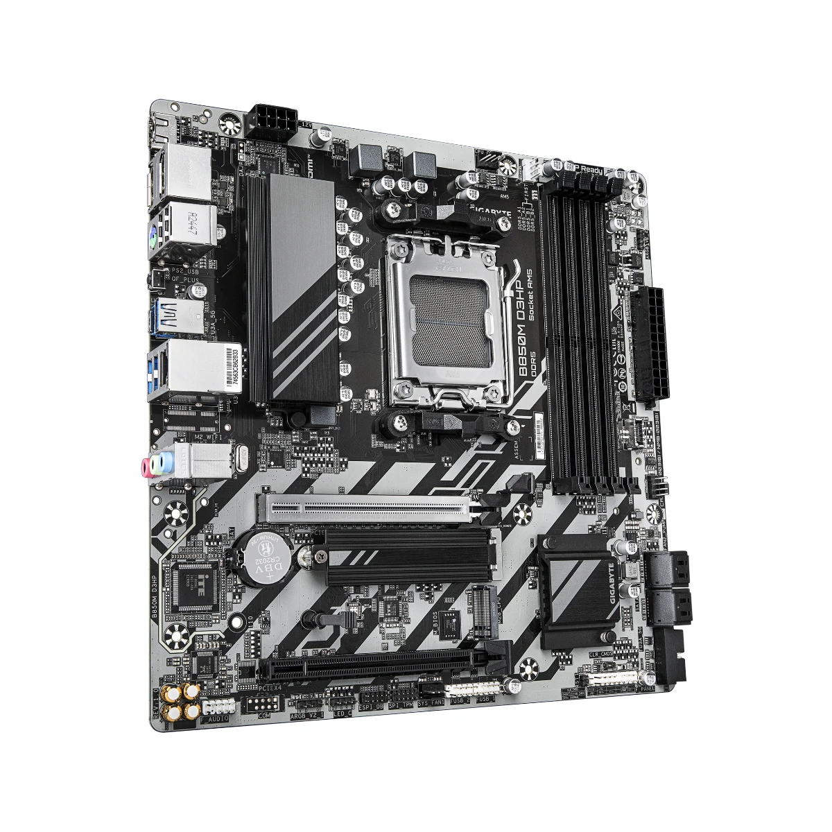 Gigabyte B850M D3HP AM5 Micro-ATX Motherboard - B850M-D3HP view 3