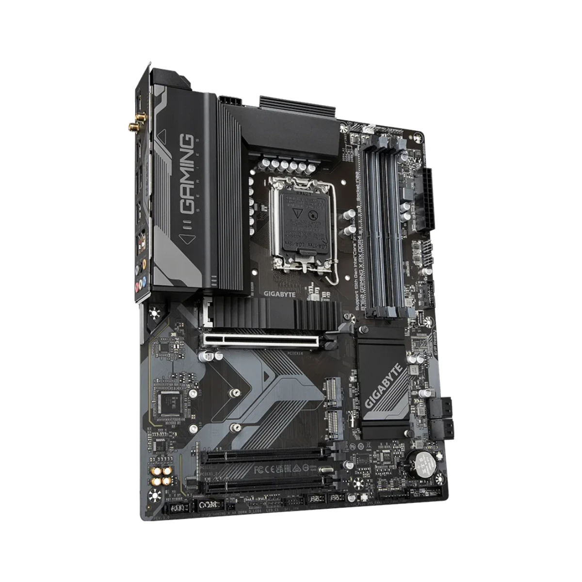 Gigabyte B760 GAMING X AX DDR4 ATX Motherboard – Intel LGA 1700, WiFi 6, PCIe 4.0, DDR4 Support - B760-GAMING-X-AX-DDR4 view 3