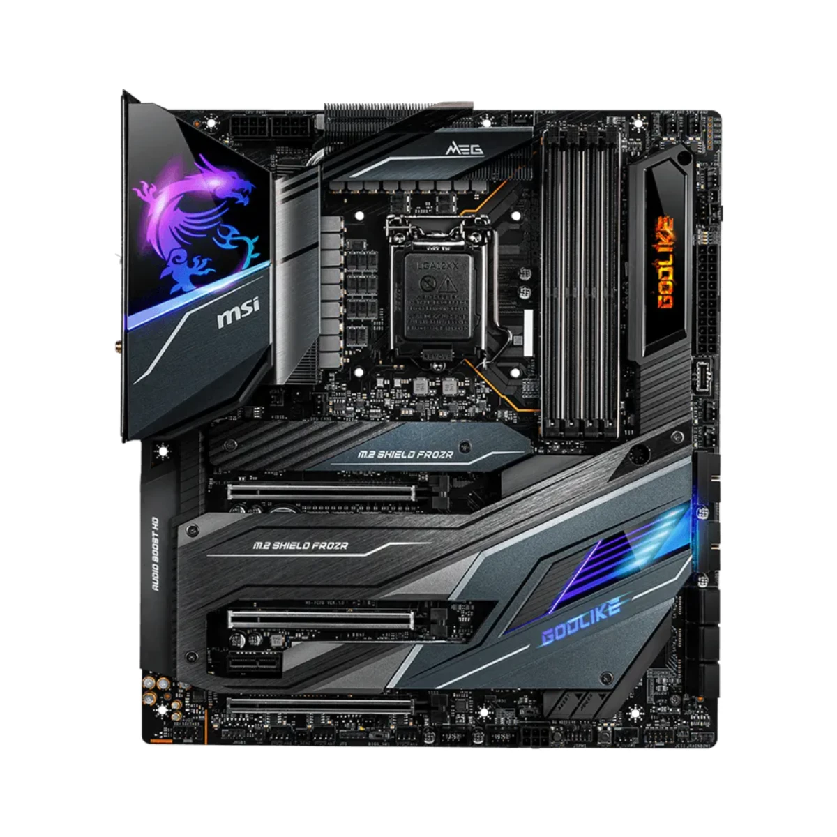 MSI MEG Z490 GODLIKE Intel LGA 1200 E-ATX Gaming Motherboard - 911-7C70-013 view 2