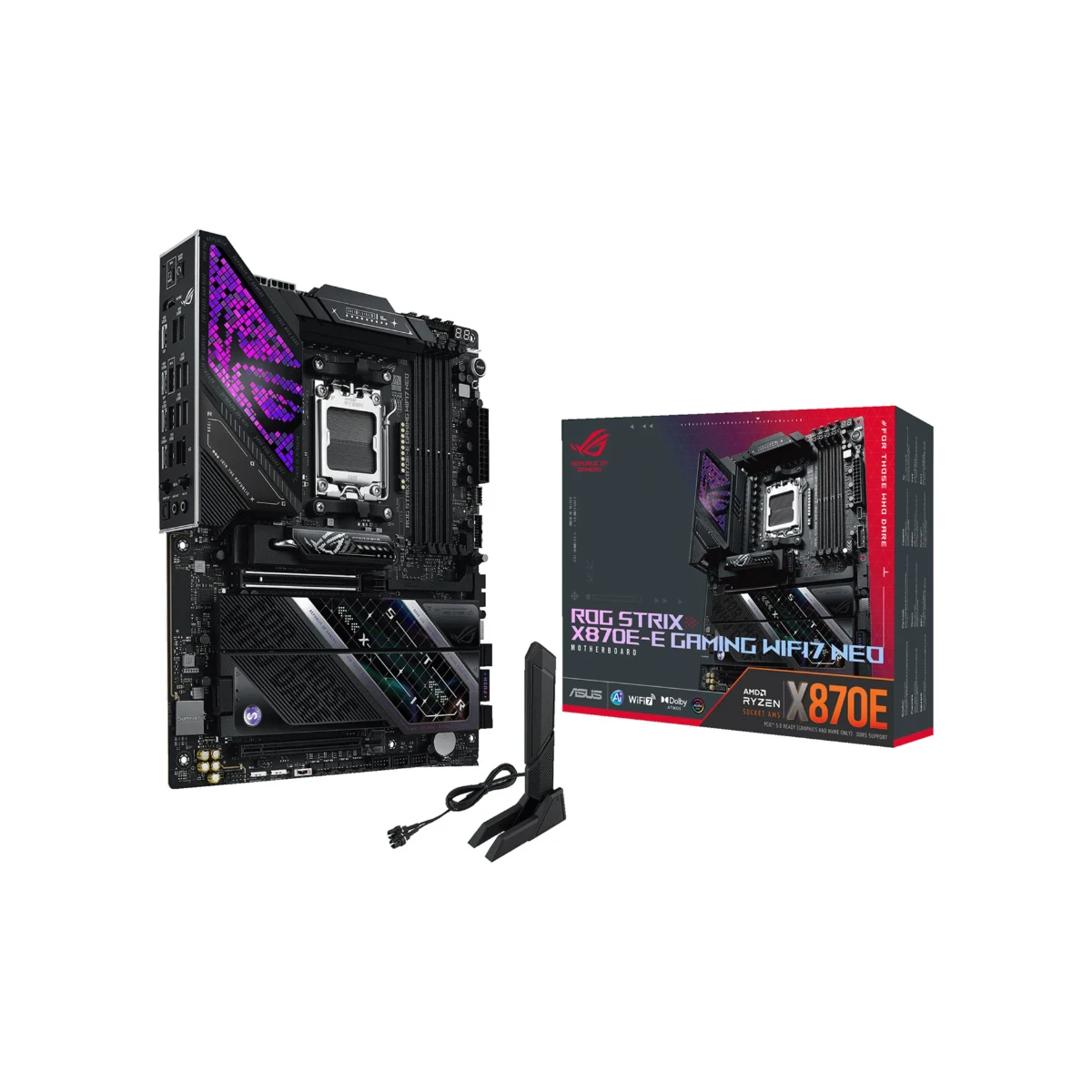 ASUS ROG STRIX X870E-E GAMING NEO AM5 DDR5 ATX Motherboard - Black | 90MB1P20-M0VAY0