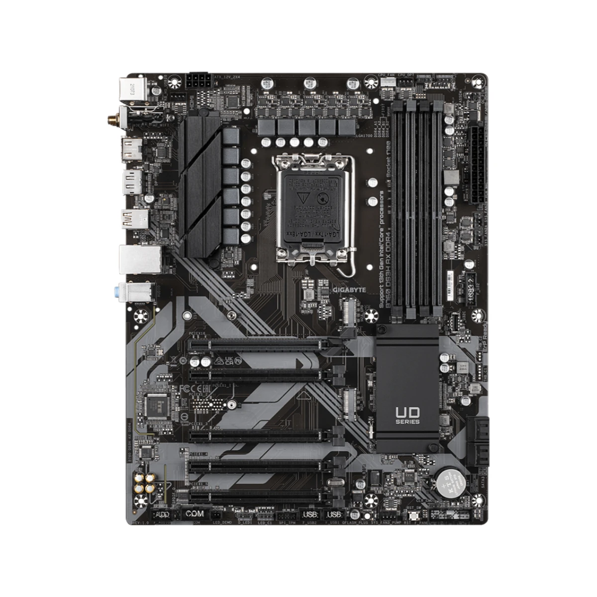 GIGABYTE B760 DS3H AX DDR4 Intel LGA1700 ATX Motherboard - B760-DS3H-AX-DDR4 view 2