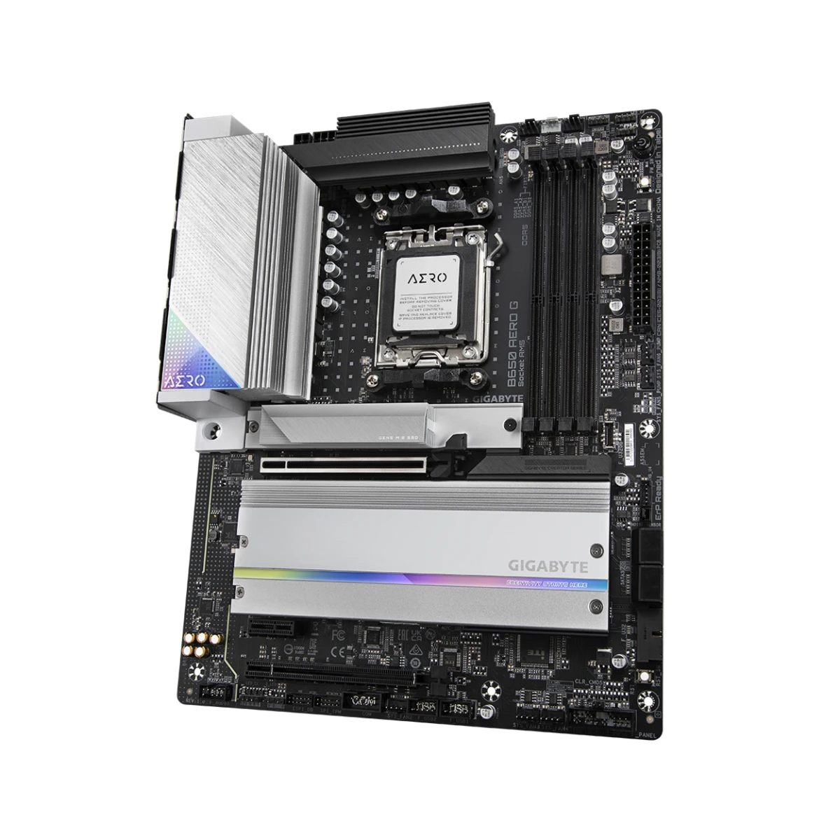 Gigabyte B650 AERO G ATX Gaming Motherboard AMD AM5 DDR5 - B650-AERO-G view 4