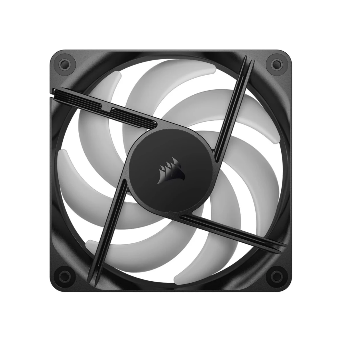 Corsair RS120-R ARGB 120mm PWM Reverse Triple Pack Fans - Black | CO-9050196-WW view 4