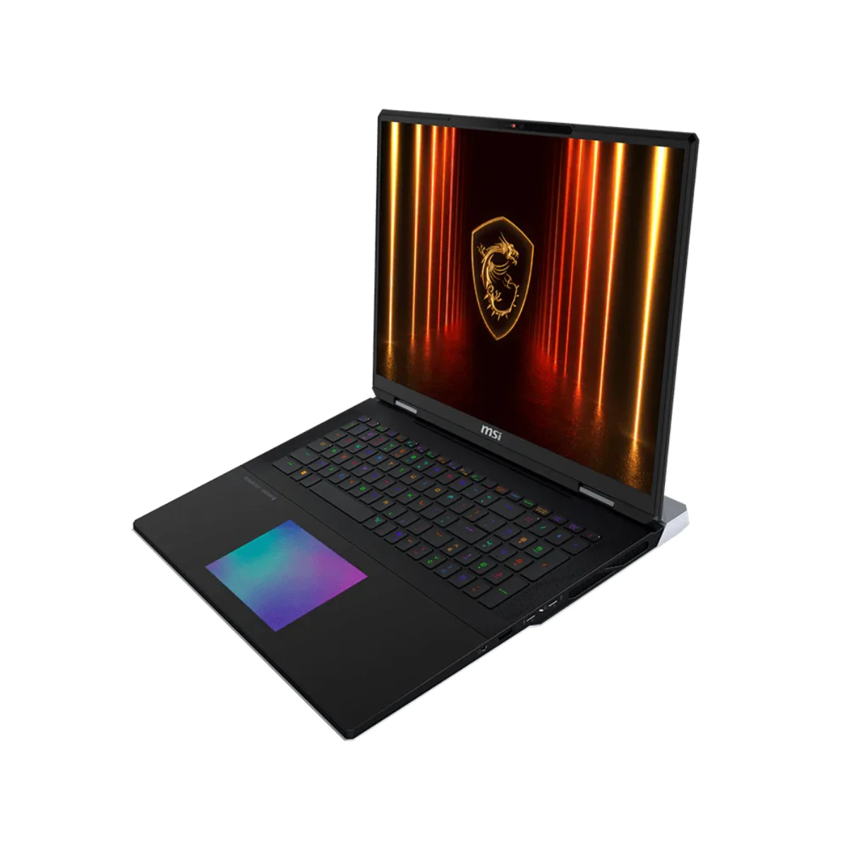 MSI Titan 18 HX AI A2XWJG Laptop (24GB NVIDIA RTX 5090, Intel Core Ultra 9 285HX, 96GB RAM, 4TB SSD, 18" UHD+ Mini LED 120Hz, Windows 11 Home, Black, Backpack, Mouse, 256GB Dual Drive) - 9S7-182421-870 view 2