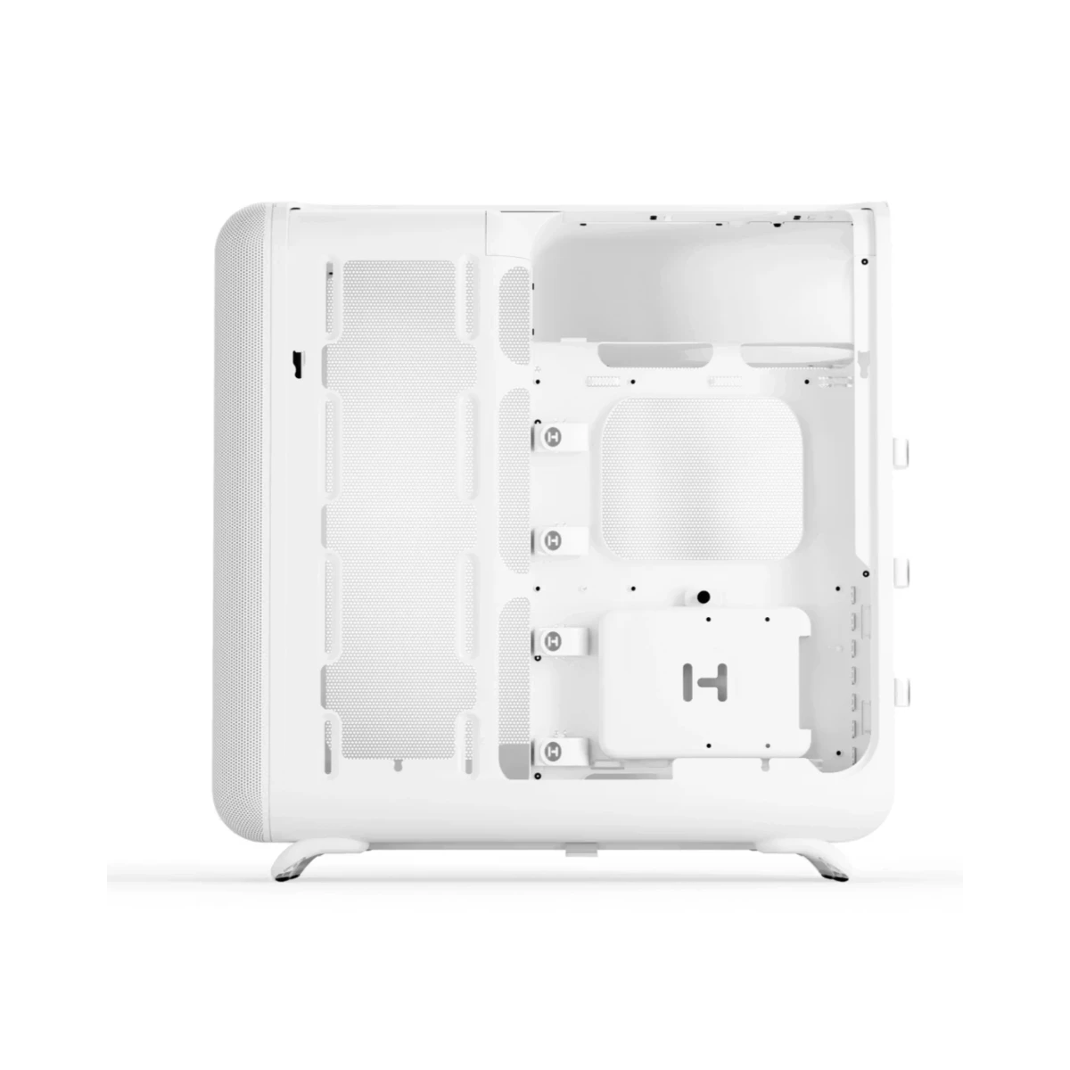 HYTE X50A Modern Performance ATX Mid-Tower Aesthetic Case - White - CS-HYTE-X50A-WW view 4