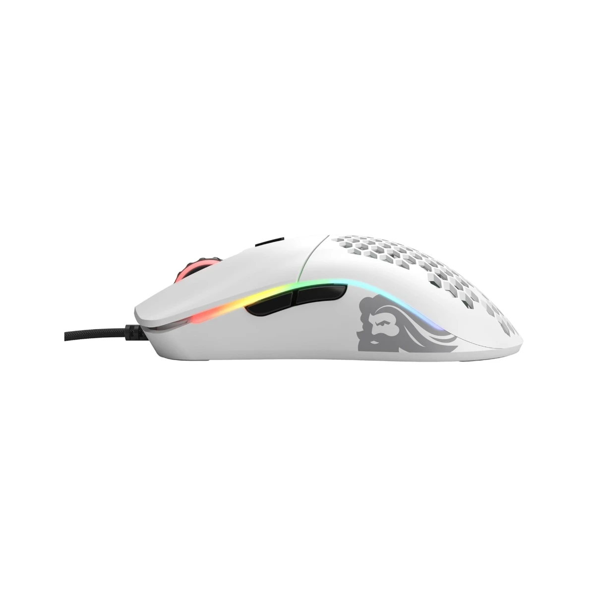 Glorious Model O 12000 DPI RGB Led Gaming Mouse - Matte White - GO-WHITE view 2