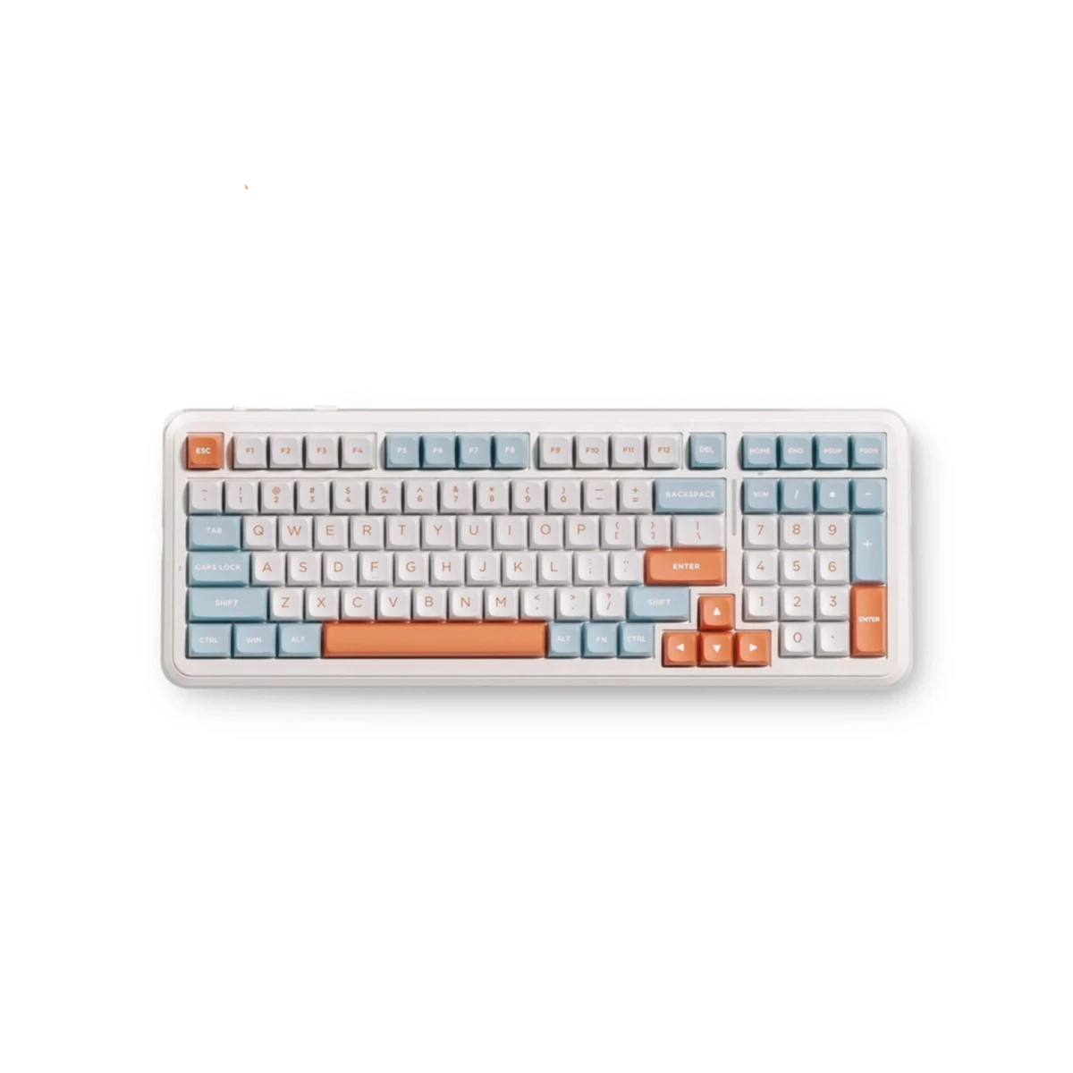 MCHOSE K99 V3 Wireless Icy Creamsicle Switch Mechanical Keyboard - Horizon Orange | HW-K99V3-1 view 2