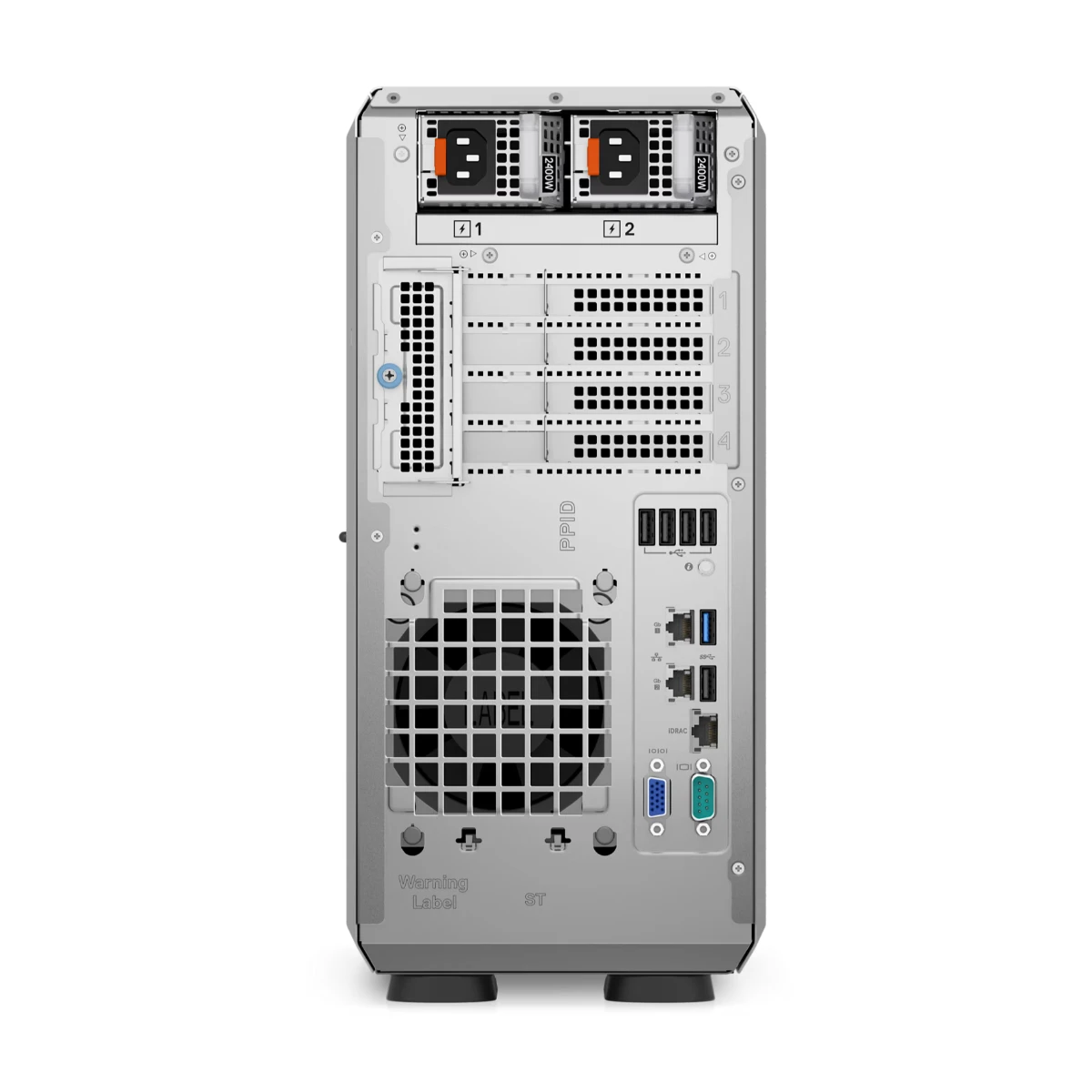 Dell PowerEdge T350 Tower Server (Intel Xeon E-2300 Series Processor, Up to 128GB DDR4 RAM) - T350 view 3