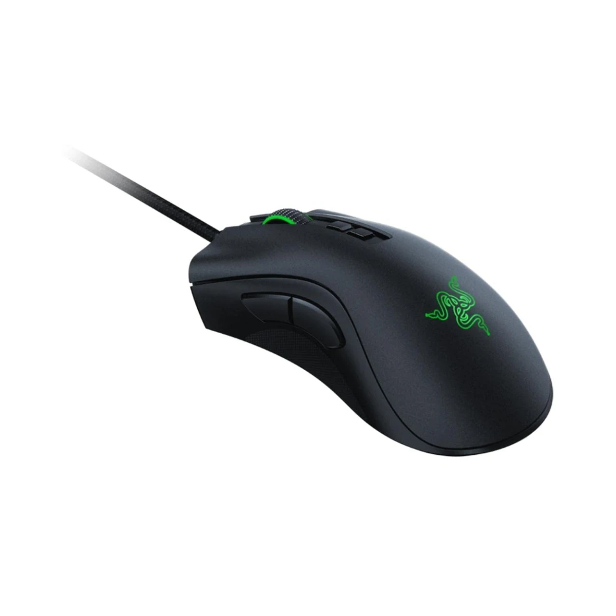 Razer DeathAdder V2 Ergonomic Wired Gaming Mouse (Focus+ 20K DPI Optical Sensor, 8 Programmable Buttons, Speedflex Cable, Chroma RGB Lighting) - RZ01-03210100-R3M1 view 2
