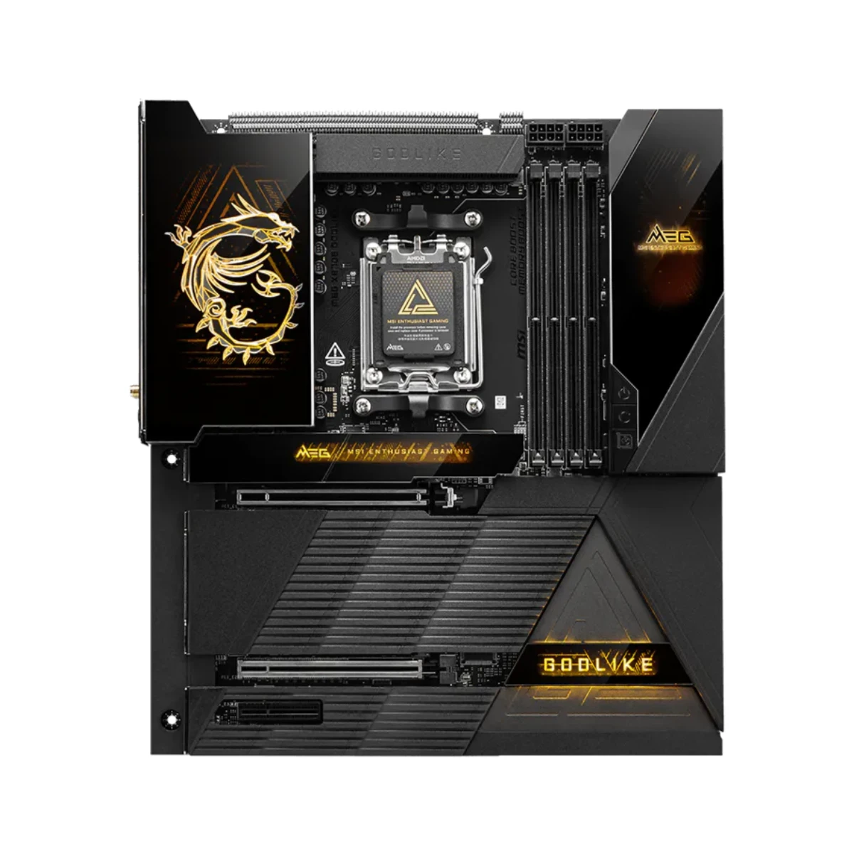 MSI MEG X870E GODLIKE WIFI DDR5 AM5 Motherboard - 911-7E48-001 view 2