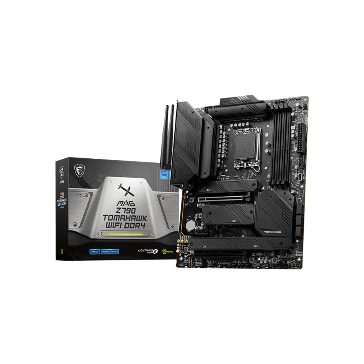 MSI MAG Z790 Tomahawk WiFi DDR4 Intel LGA1700 ATX Motherboard - 911-7D91-006