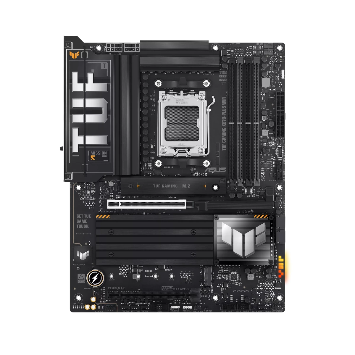 ASUS TUF GAMING X870-PLUS WIFI DDR5 AMD AM5 ATX Motherboard - 90MB1IU0-M0EAY0 view 2