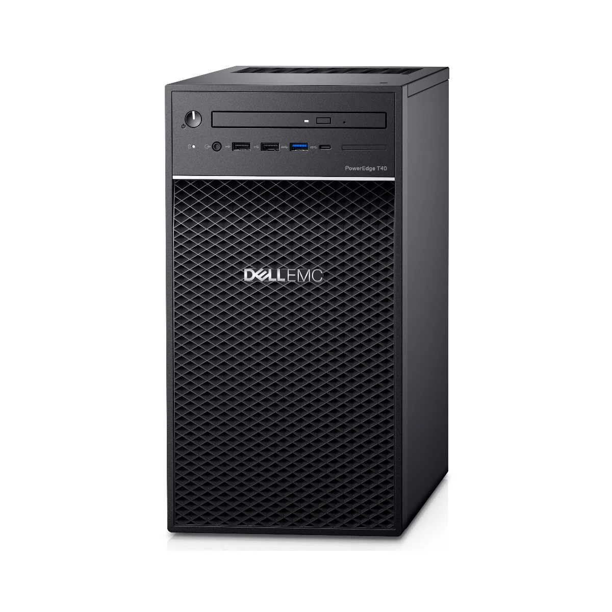 Dell PowerEdge T40 Tower Server (Intel Xeon E-2200 Series Processor, Up to 64GB DDR4 ECC RAM) - T40