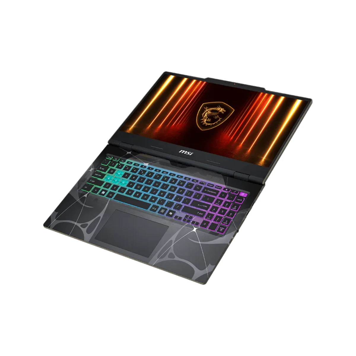 MSI Cyborg 15 B2RWFKG Gaming Laptop (GeForce RTX 5060, Intel Core 7 240H, 16GB RAM, 512GB SSD, 15.6" FHD IPS 144Hz, Windows 11 Home, Black) - 9S7-15Q342-615 view 3