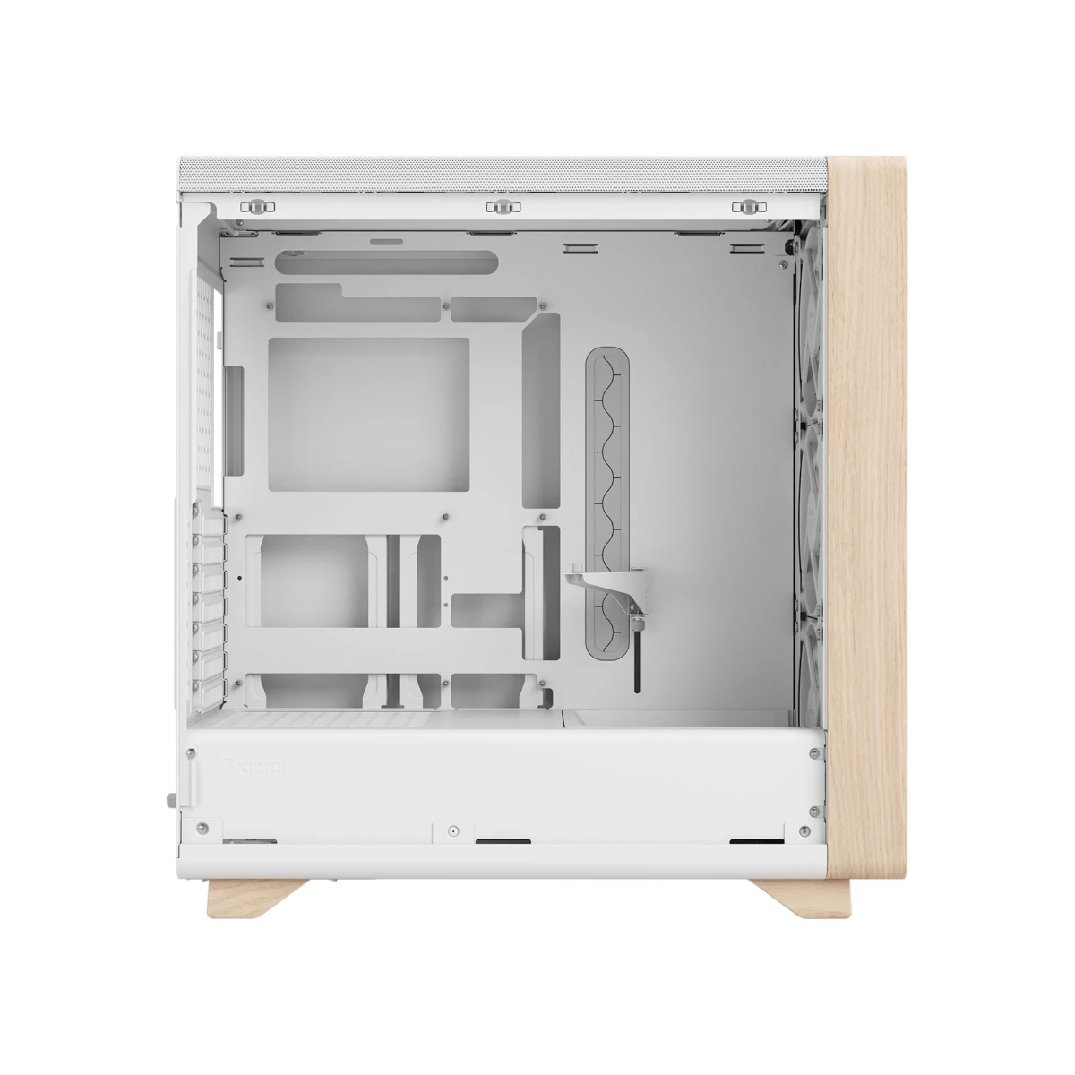 Fractal Design Summit Chalk Solid Mid Tower Case - White | FD-C-SUM1A-01 view 2