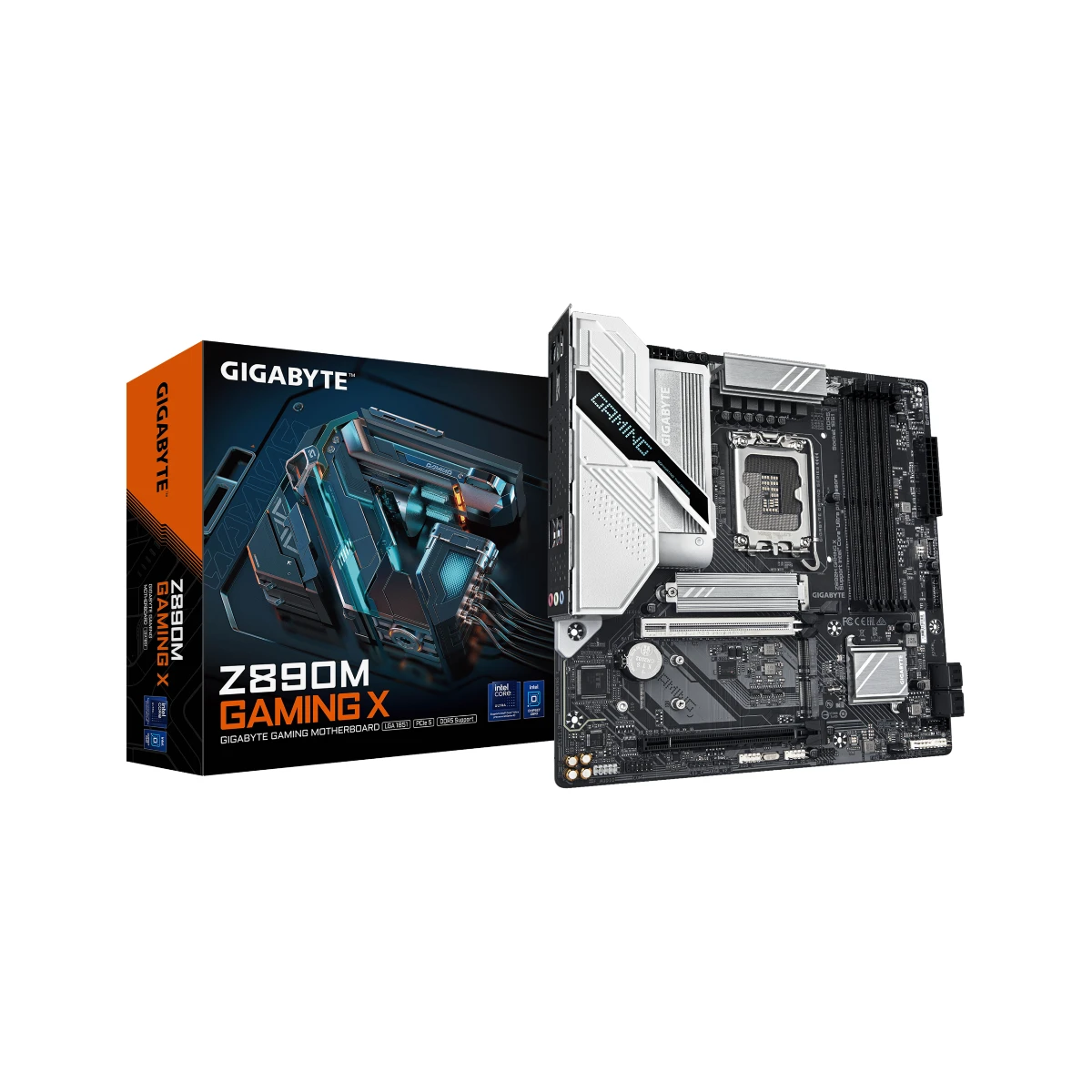 Gigabyte Z890M GAMING X LGA 1851 Micro-ATX Gaming Motherboard - Z890M-GAMING-X