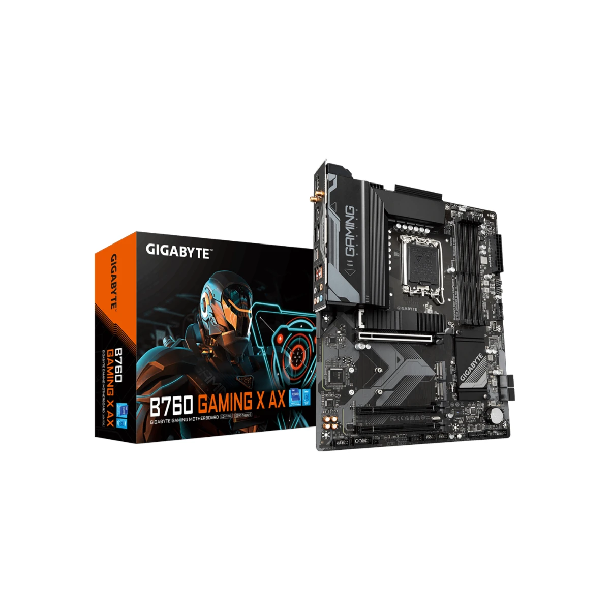 Gigabyte B760 Gaming X AX ATX Motherboard Intel LGA 1700 - B760-GAMING-X-AX