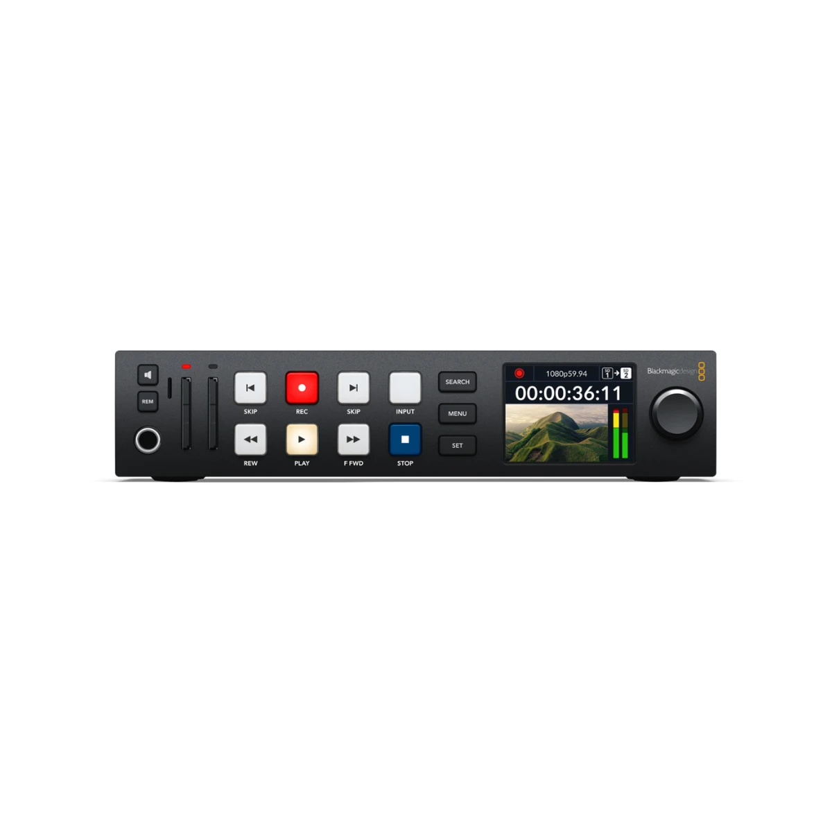 Blackmagic HyperDeck Studio HD Plus Broadcast Deck - W-HYD-12