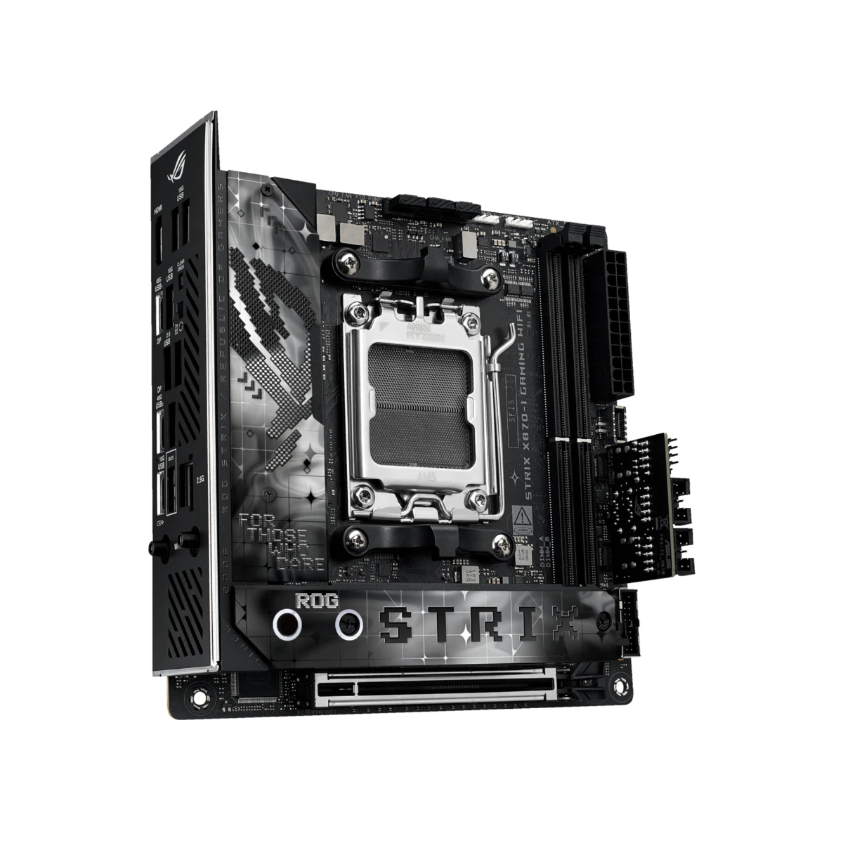 ASUS ROG STRIX X870-I GAMING WIFI AM5 Mini-ITX Gaming Motherboard - 90MB1IW0-M0EAY0 view 3