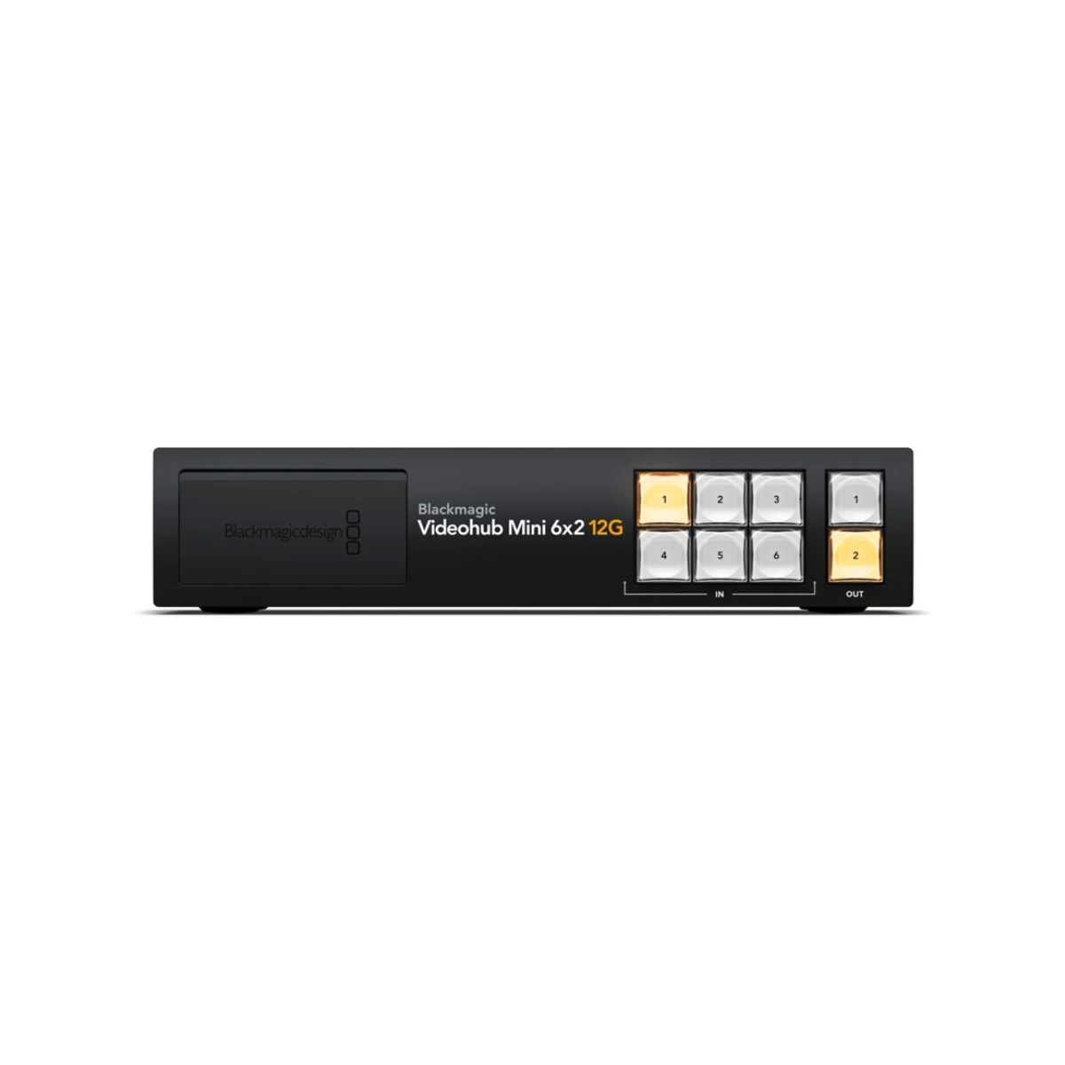 Blackmagic Videohub Mini 6x2 12G Video Router - W-VHM-02