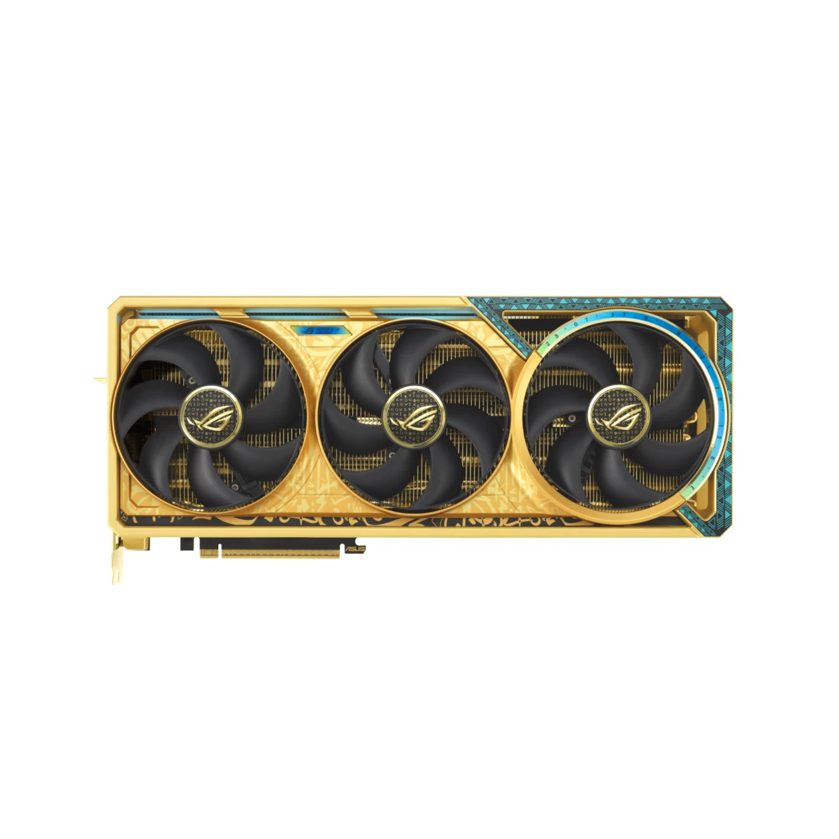 ASUS ROG Astral GeForce RTX 5080 Dhahab CORE OC Edition Graphics Card, 16GB GDDR7, DLSS 4 - 90YV0LV6-M0NM00 view 2