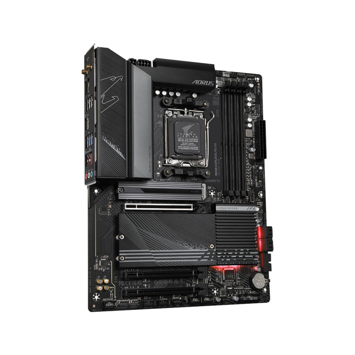 Gigabyte B650 AORUS Elite AX ATX Motherboard AMD AM5 DDR5 - B650-AORUS-ELITE-AX view 3