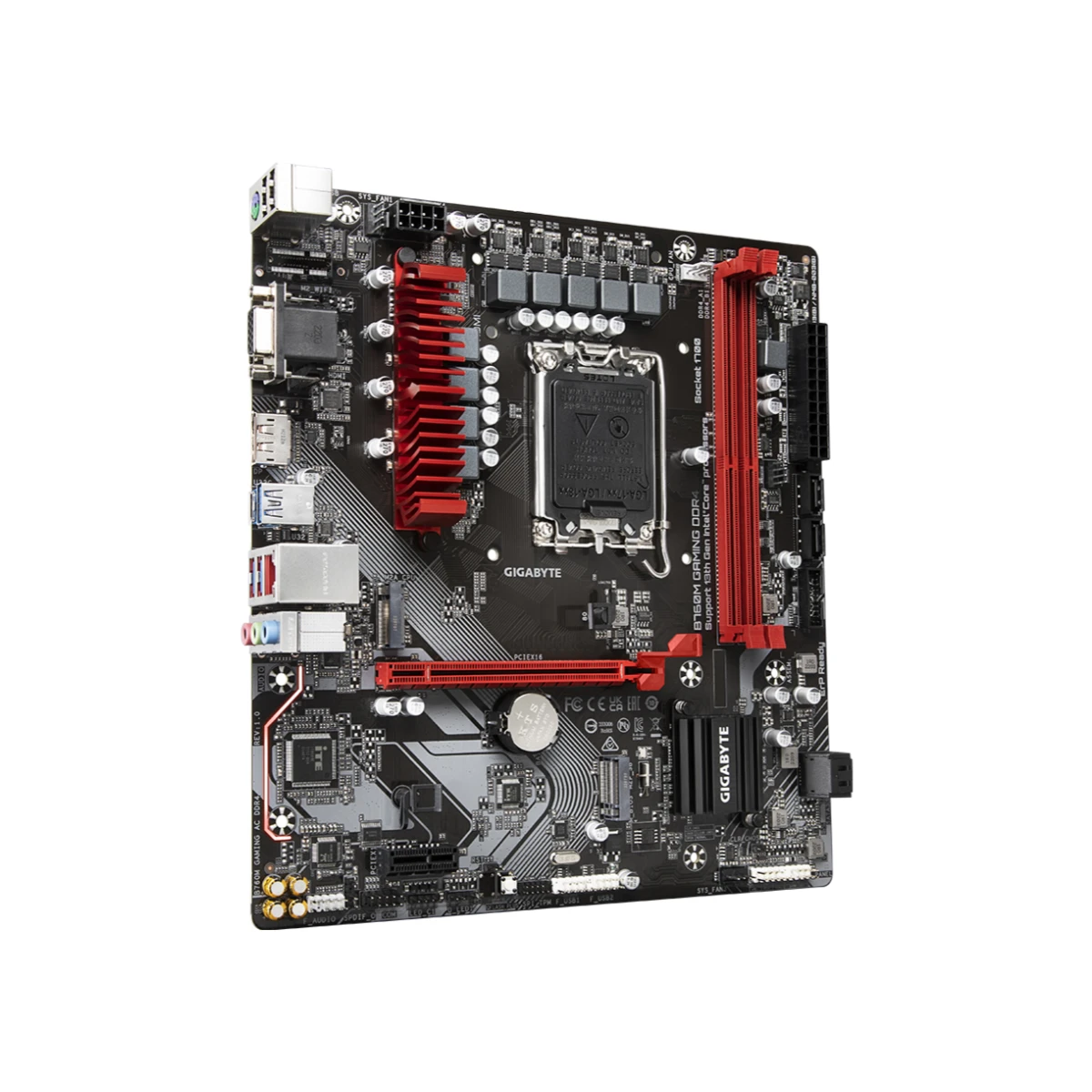 Gigabyte B760M GAMING DDR4 Intel LGA 1700 Micro-ATX Motherboard - B760M-GAMING-DDR4 view 3