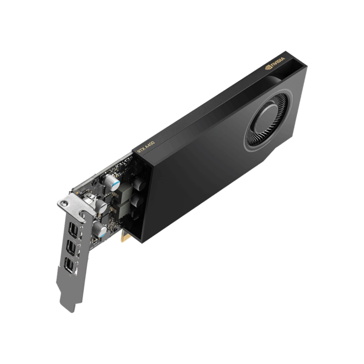 PNY NVIDIA RTX A400 Graphics Card, 4GB GDDR6 - VCNRTXA400-SB view 3