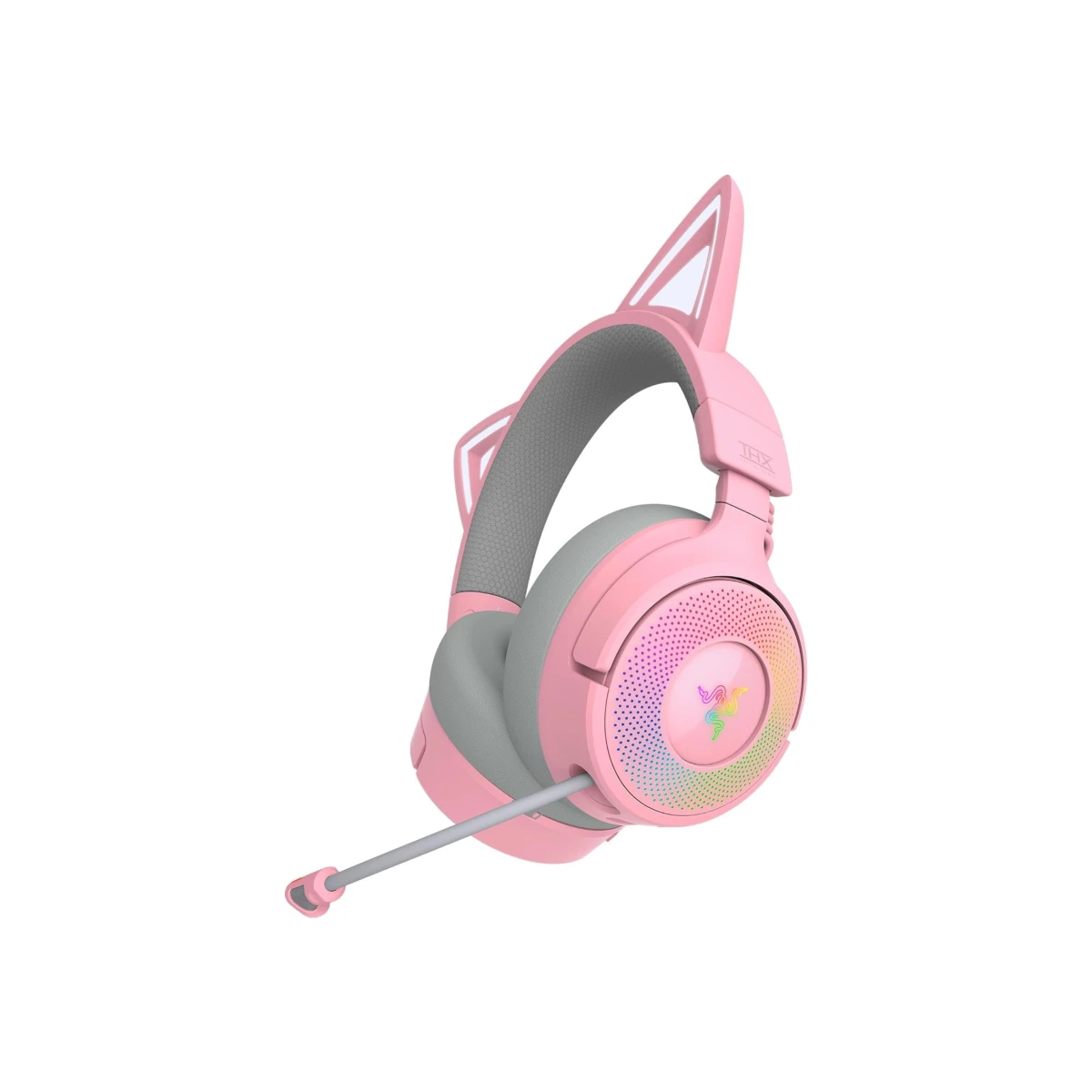 Razer Kraken Kitty V3 Pro Wireless RGB Gaming Headset - Quartz | RZ04-05170200-R3M1