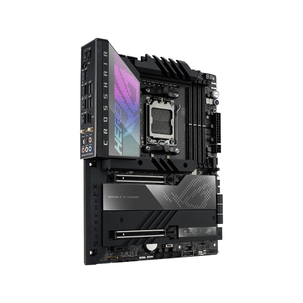 ASUS ROG Crosshair X670E Hero AM5 ATX Gaming Motherboard - 90MB1BC0-M0EAY0 view 2