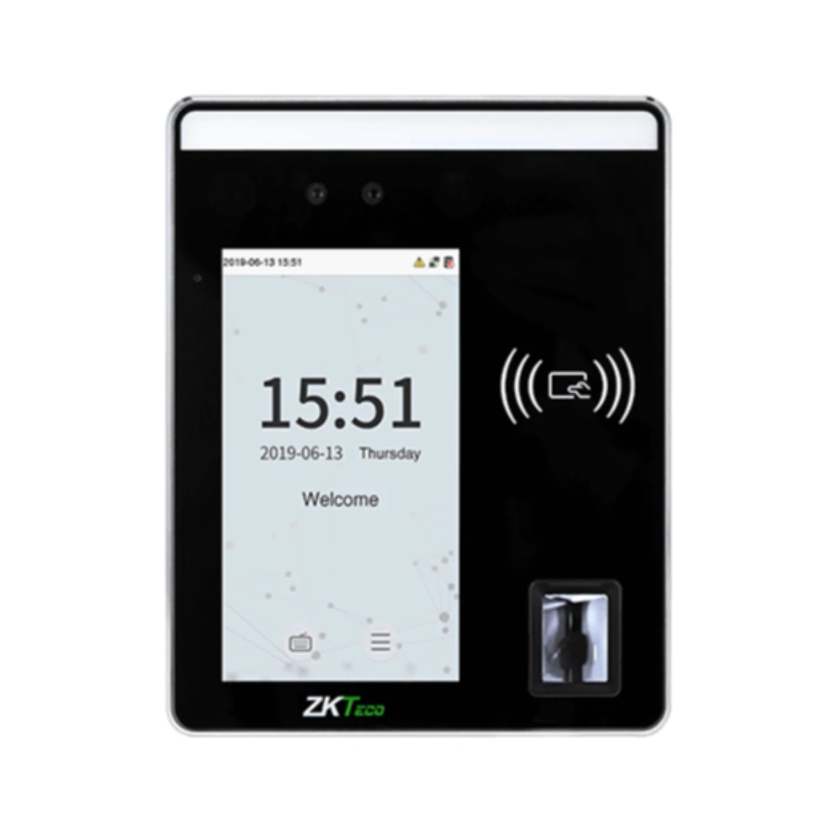 ZKTeco SpeedFace-H5L Facial Recognition & Fingerprint Time Attendance Terminal - SpeedFace-H5L