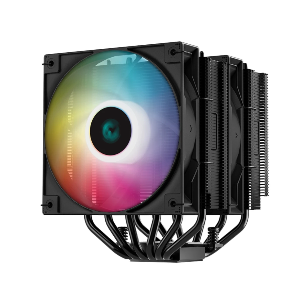 DeepCool AG620 ARGB CPU Air Cooler (Dual Tower, Dual Fan, ARGB Lighting, Black) | R-AG620-BKAMMN-GJD view 4