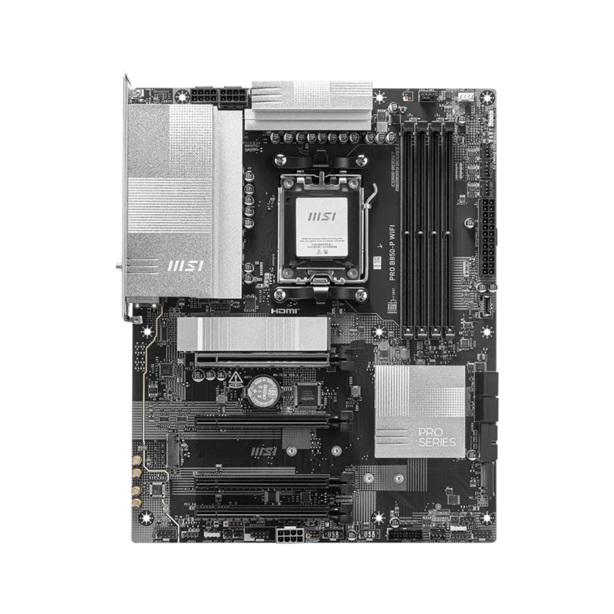 MSI PRO B850-P WIFI AM5 ATX Motherboard - 911-7E56-002 view 2
