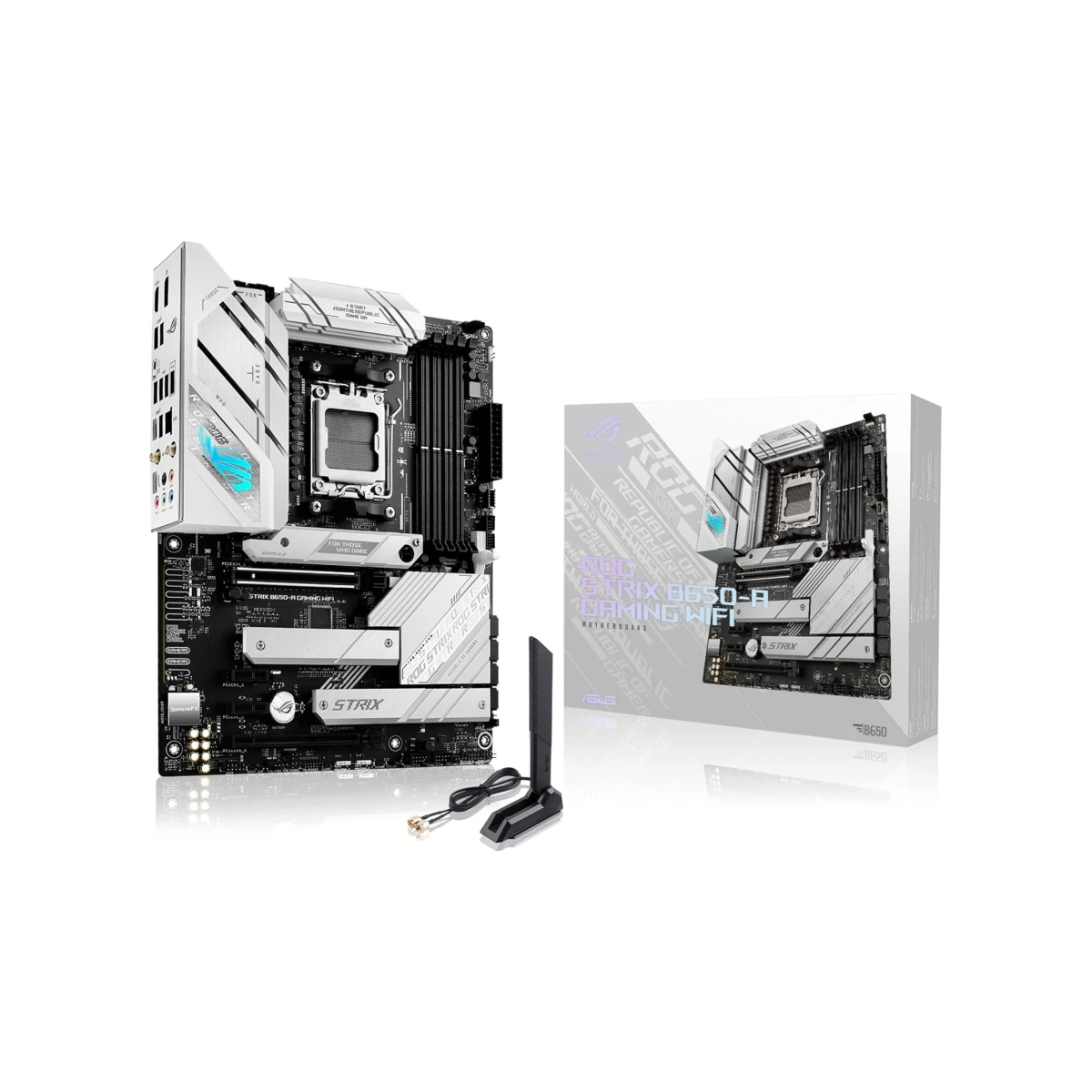 ASUS ROG Strix B650-A Gaming WiFi AM5 ATX Motherboard – AMD B650, DDR5, PCIe 5.0 - 90MB1BP0-M0EAY0