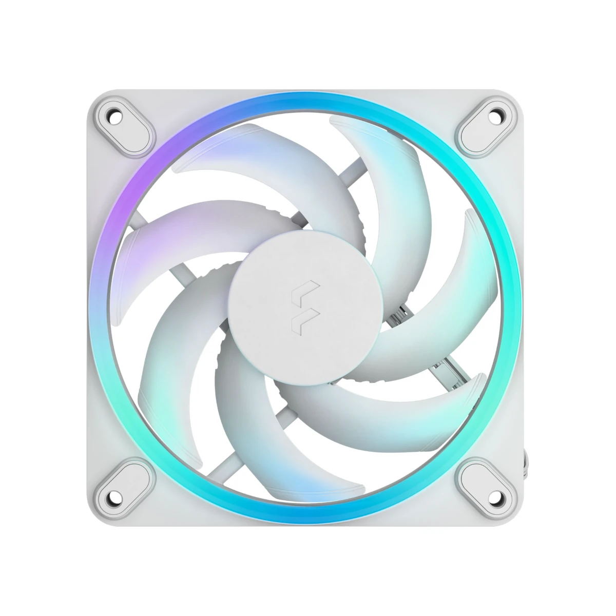 Fractal Design Momentum 12 ARGB 120mm Fan - White | FD-F-MR1-1202 view 2