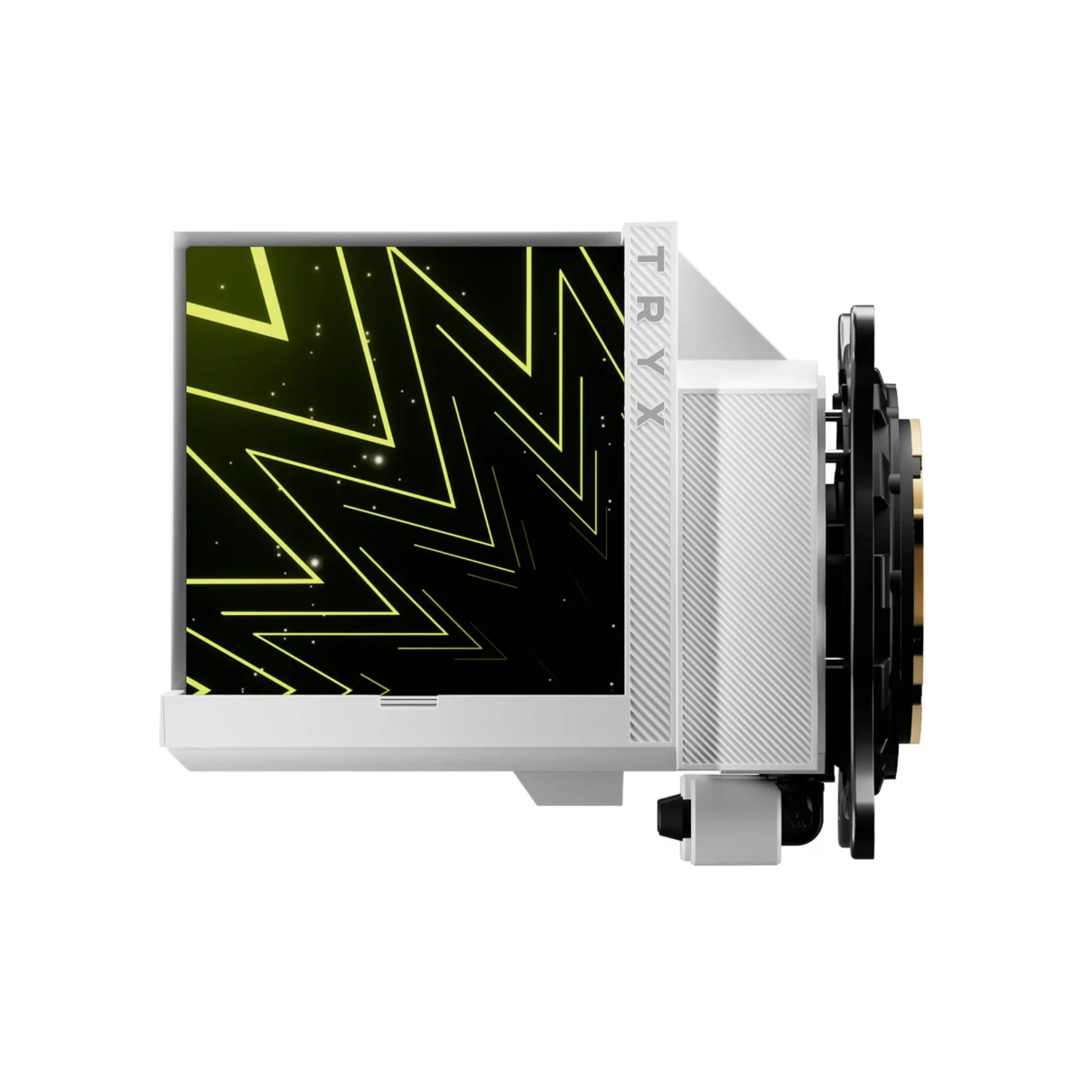 TRYX STAGE 360 ARGB All in One Liquid CPU Cooler - White | L-S360A-DM3M-G0W view 3