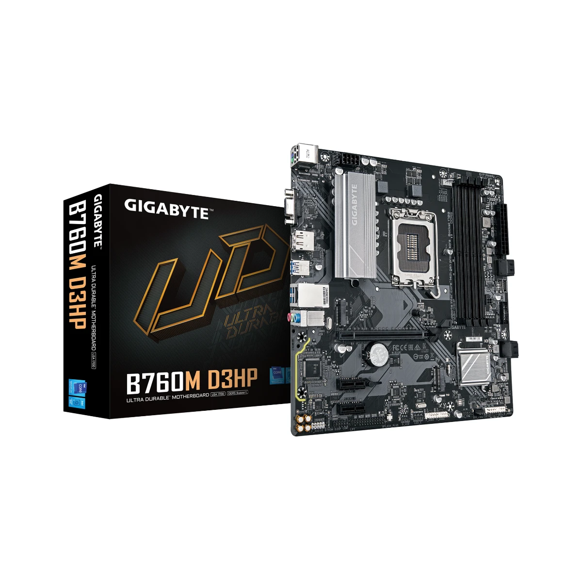 Gigabyte B760M D3HP DDR4 Micro-ATX Motherboard - B760M-D3HP
