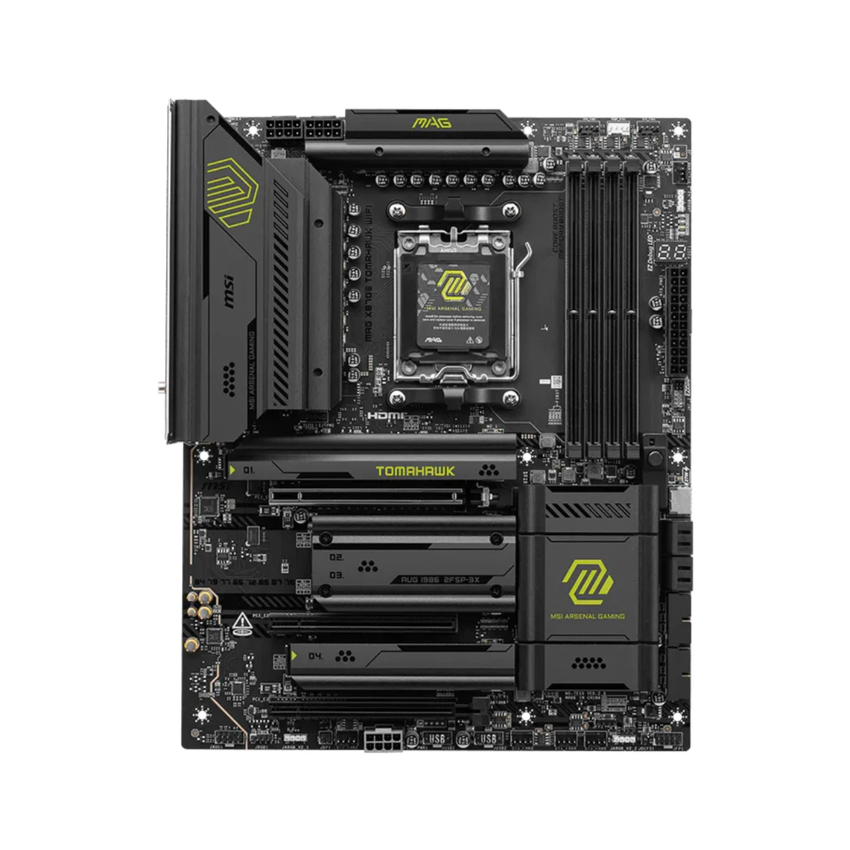 MSI MAG X870E TOMAHAWK WIFI AM5 ATX Motherboard – Black - 911-7E59-006 view 2