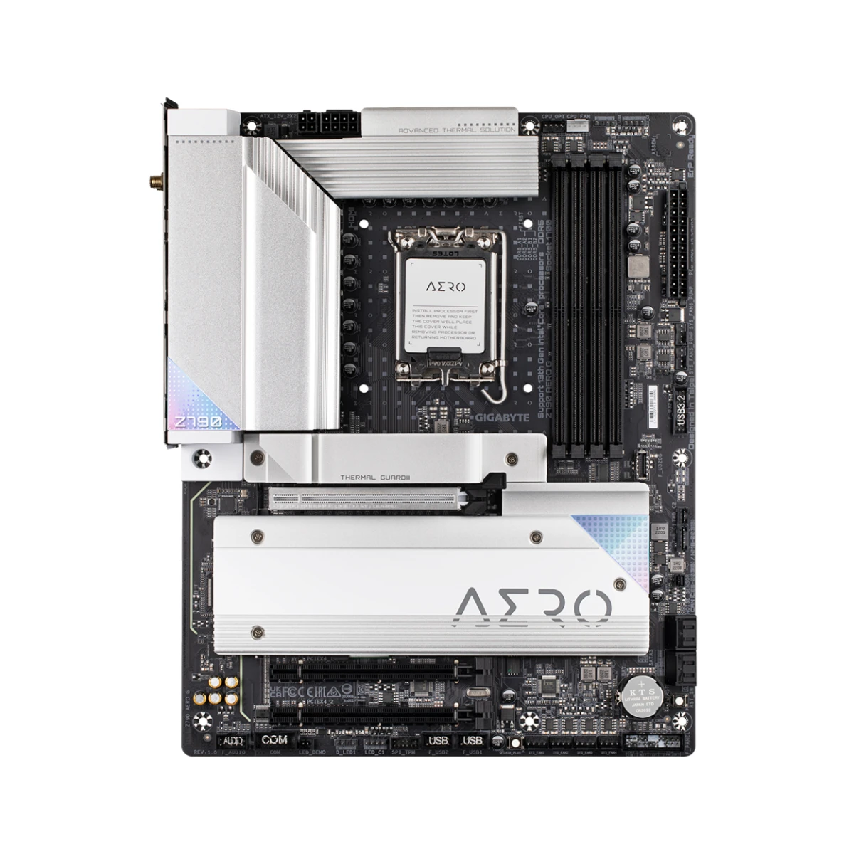 Gigabyte Z790 AERO G ATX Gaming Motherboard Intel LGA 1700 DDR5 - Z790-AERO-G view 2