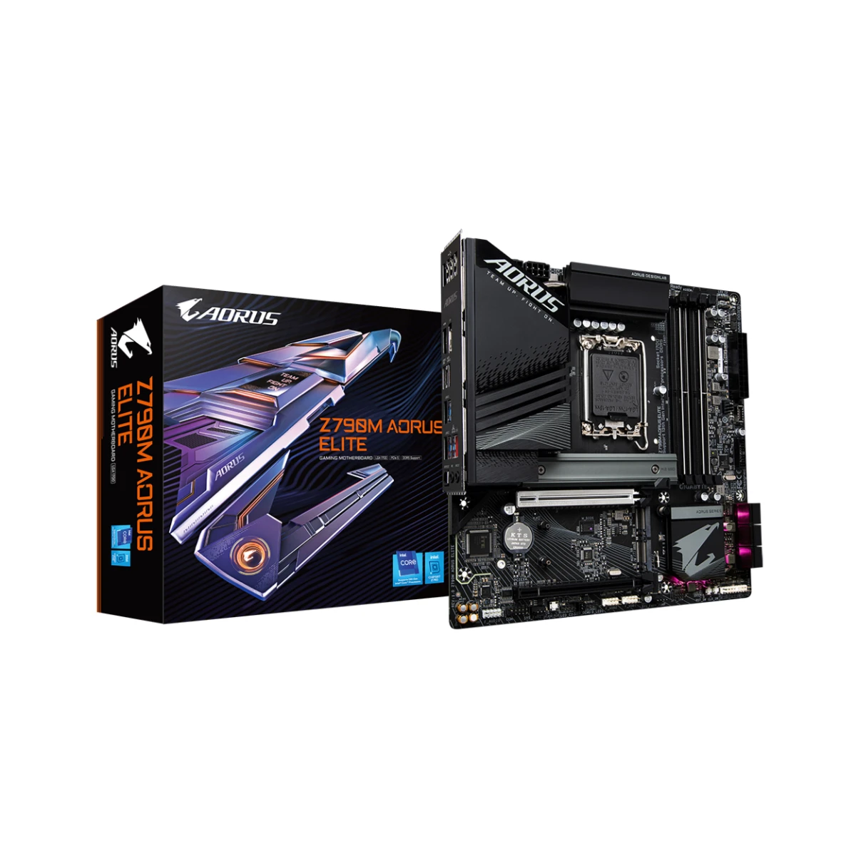 Gigabyte Z790M AORUS ELITE DDR5 LGA1700 Micro-ATX Motherboard - Z790M-AORUS-ELITE