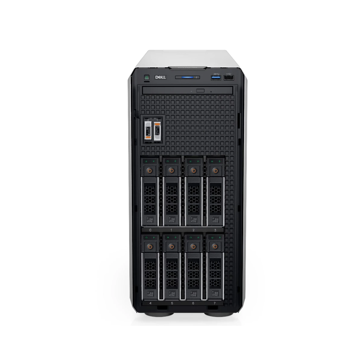 Dell PowerEdge T350 Tower Server (Intel Xeon E-2300 Series Processor, Up to 128GB DDR4 RAM) - T350 view 2